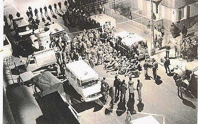 The 1975 Savoy Hotel attack (photo credit: JTA)
