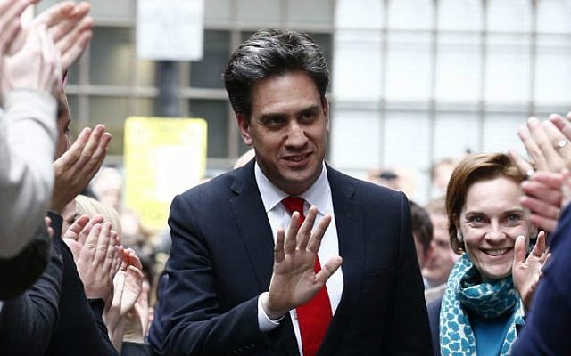 Labour Party leader Ed Miliband (C) and his wife Justine Thornton arrive at Labour Party headquarters in London on May 8, 2015, the day after a crushing general election defeat. (AFP Photo/Justin Tallis) Labour Party leader Ed Miliband (C) and his wife Justine Thornton arrive at Labour Party headquarters in London on May 8, 2015, the day after a crushing general election defeat. (AFP Photo/Justin Tallis)