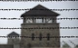File photo: A picture taken on April 28, 2015, shows a barbed wire fence at a former Nazi concentration camp. (Joe Klamar/AFP)