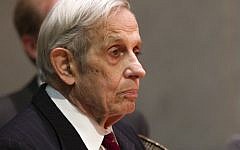 This picture taken on May 19, 2015 at the Abel Prize ceremony in Oslo shows the Abel prize winner and mathematician John Forbes Nash. Nash and his wife both died on May 23 in a car crash in the US. (Haakon Mosvold Larsen/AFP)