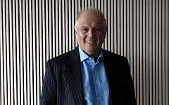 Argentinian pianist and conductor Daniel Barenboim poses for a photograph after launching his new piano, the Barenboim-Maene concert grand, at the Royal Festival Hall in London on May 26, 2015. (AFP / ADRIAN DENNIS)