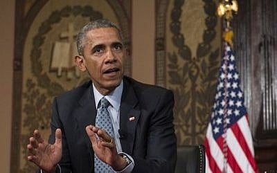 US President Barack Obama in Washington, DC, on May 12, 2015 (Nicholas Kamm/AFP) US President Barack Obama in Washington, DC, on May 12, 2015 (Nicholas Kamm/AFP)