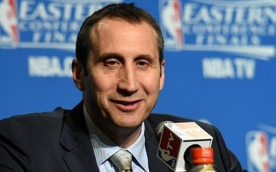 David Blatt of the Cleveland Cavaliers on May 26, 2015 in Cleveland, Ohio (Jason Miller/Getty Images/AFP)