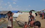 Rohingya people live in make-shift camps in Myanmar (the country is also known as Burma). (Photo credit: EU_ECHO/Flickr/CC BY-ND 2.0)