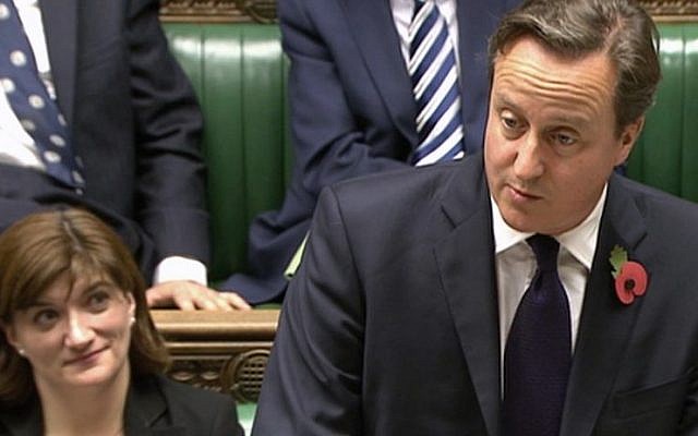 Nicky Morgan, the UK Secretary of State for Eduction, alongside Prime Minister David Cameron in the House of Commons, October 2014 (AP Photo/Parliamentary Recording Unit via AP) Nicky Morgan, the UK Secretary of State for Eduction, alongside Prime Minister David Cameron in the House of Commons, October 2014 (AP Photo/Parliamentary Recording Unit via AP)