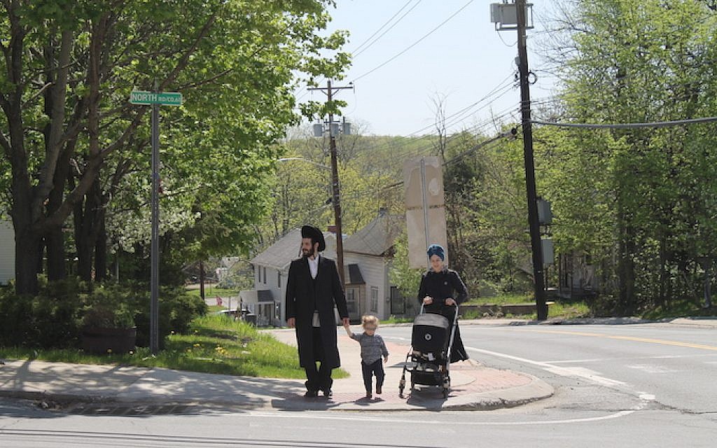 Chaim Friedman moved with his wife and two children to Bloomingburg from Williamsburg, Brooklyn. (JTA/Uriel Heilman) Chaim Friedman moved with his wife and two children to Bloomingburg from Williamsburg, Brooklyn. (JTA/Uriel Heilman)