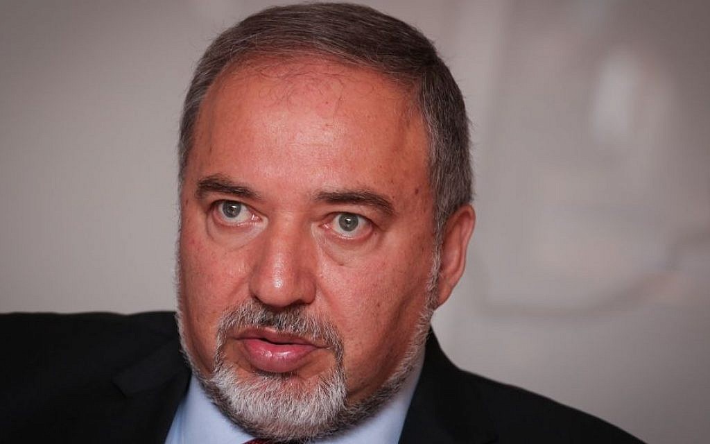 Foreign Minister and leader of the Yisrael Beytenu party Avigdor Liberman seen during a press conference, April 30, 2015. (photo credit: Hadas Parush/Flash90) Foreign Minister and leader of the Yisrael Beytenu party Avigdor Liberman seen during a press conference, April 30, 2015. (photo credit: Hadas Parush/Flash90)