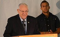 President Reuven Rivlin on May 28, 2015 (Mark Neyman/GPO)