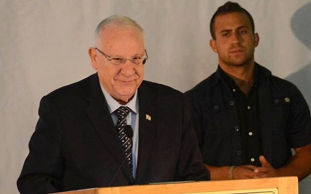 President Reuven Rivlin on May 28, 2015. (Mark Neyman/GPO)
