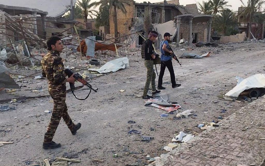 In this April 23, 2015 file photo, Iraqi security forces and tribal fighters regain control of the northern neighborhoods, after overnight heavy clashes with Islamic State group militants, in Ramadi, 70 miles (115 kilometers) west of Baghdad, Iraq. (AP Photo, File) In this April 23, 2015 file photo, Iraqi security forces and tribal fighters regain control of the northern neighborhoods, after overnight heavy clashes with Islamic State group militants, in Ramadi, 70 miles (115 kilometers) west of Baghdad, Iraq. (AP Photo, File)