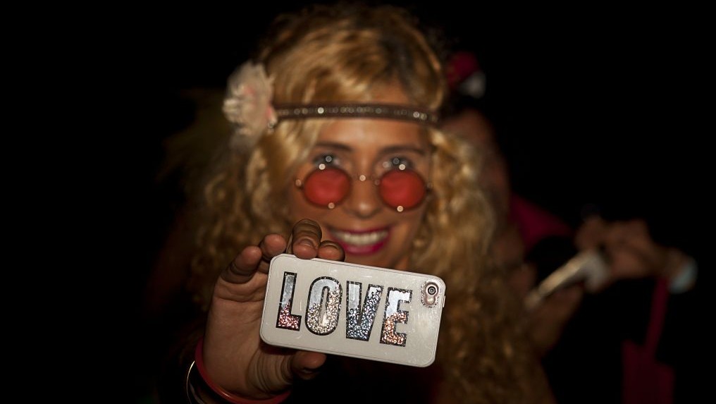 A woman at the second annual Midburn festival, the Israeli version of Burning Man on May 24, 2015. (Photo credit: Ben Kelmer/Flash90) A woman at the second annual Midburn festival, the Israeli version of Burning Man on May 24, 2015. (Photo credit: Ben Kelmer/Flash90)
