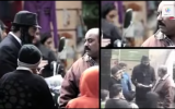 In social experiment, Egyptian journalists dress up as orthodox Jews to gage the public's reaction on May 20, 2015. (Screenshot: YouTube).
