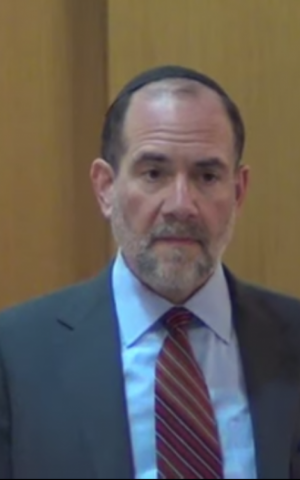 Rabbi Jonathan Rosenblatt speaking at the Riverdale Jewish Center in New York on February 26, 2014. (Screen grab: YouTube)