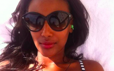 Ethiopian-born Israeli model Israela Avtau left Israel when she couldn't get any modeling jobs because of the color of her skin (Courtesy Israela Avtau Facebook page)