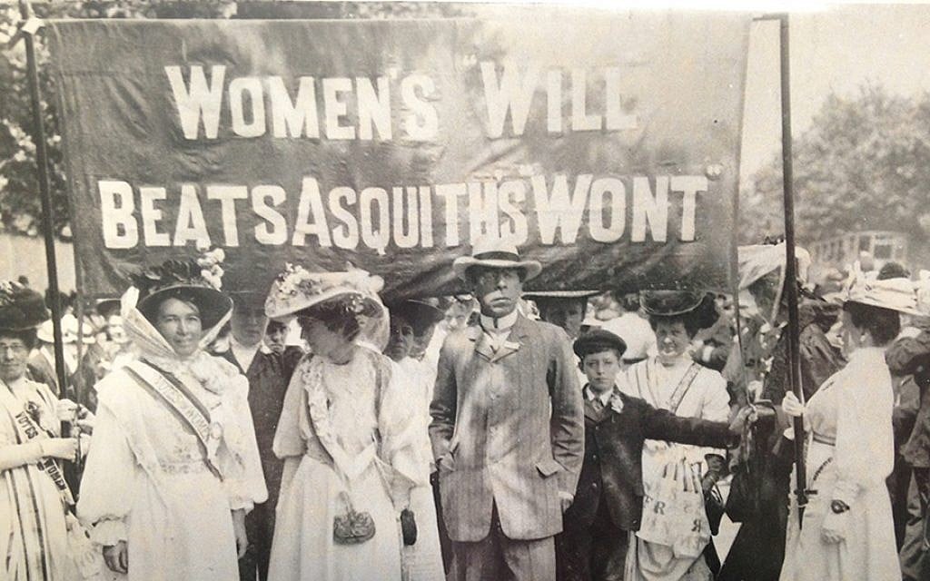 Israel Zangwill was an ardent suffragist and worked alongside his wife Edith and her family, helping to establish United Suffragists, one of the later campaign organizations. (courtesy) Israel Zangwill was an ardent suffragist and worked alongside his wife Edith and her family, helping to establish United Suffragists, one of the later campaign organizations. (courtesy)