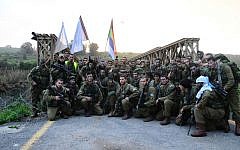 Battalion 299 soldiers in the field, February 10, 2012 (Courtesy IDF/Flickr)