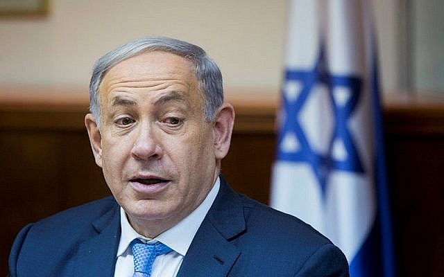 Prime Minister Benjamin Netanyahu leads the first cabinet meeting of Israel's 34th government at the PM's office in Jerusalem on May 15, 2015. (Photo credit: Yonatan Sindel/Flash90) Prime Minister Benjamin Netanyahu leads the first cabinet meeting of Israel's 34th government at the PM's office in Jerusalem on May 15, 2015. (Photo credit: Yonatan Sindel/Flash90)