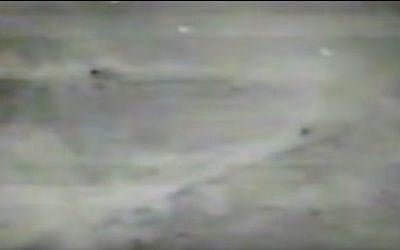 Defense Ministry footage of the demolition of the Beaufort outpost in the southern Lebanon security zone on the night of May 24, 2000. The video, which was released 15 years after the withdrawal, also shows Israeli troops leaving Lebanon under Hezbollah fire. (Screen capture: YouTube) Defense Ministry footage of the demolition of the Beaufort outpost in the southern Lebanon security zone on the night of May 24, 2000. The video, which was released 15 years after the withdrawal, also shows Israeli troops leaving Lebanon under Hezbollah fire. (Screen capture: YouTube)