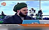 Muslim cleric Mücahid Cihad Han discusses masturbation on his Turkish television show on May 24, 2015. (Screen capture 2000 TV)