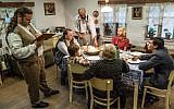 Scene for Czech Television's 'Holiday in the Protectorate' reality TV show. (Czech Television)