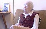 Co-founder of Lamaze International Elisabeth Bing. (Screenshot/YouTube)