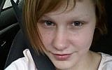 Orli Klaiman, 15, from Kiryat Motzkin, has been missing for over a week (Facebook/Israel Police)