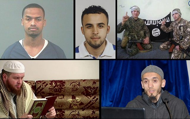 Foreign fighters of the Islamic State come from across the globe to join 'the caliphate' in Syria. (Photo illustration: AP/Times of Israel) Foreign fighters of the Islamic State come from across the globe to join 'the caliphate' in Syria. (Photo illustration: AP/Times of Israel)