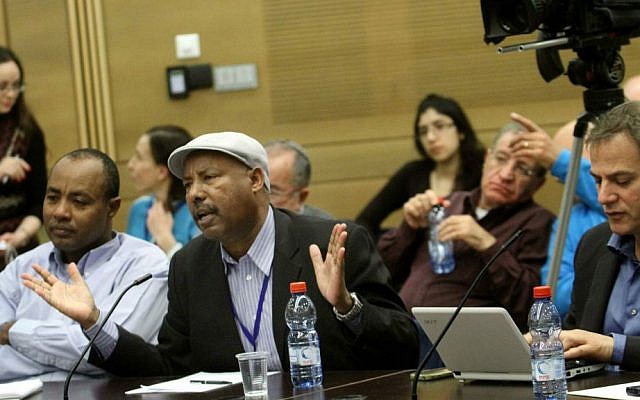 MK Avraham Neguise speaks in a committee meeting at the Israeli Knesset in 2012. (Photo by Miriam Alster/FLASH90) MK Avraham Neguise speaks in a committee meeting at the Israeli Knesset in 2012. (Photo by Miriam Alster/FLASH90)