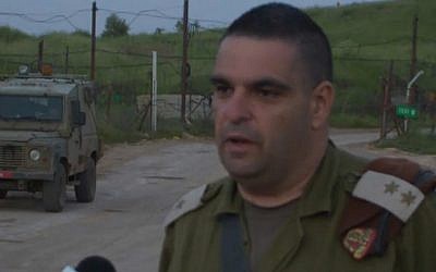 Lieutenant Colonel Dr. Itzik Malka. (screen capture: Ynet)