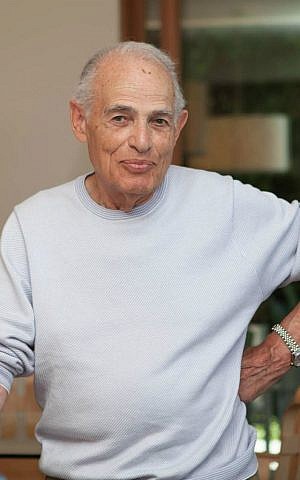 Holocaust survivor Yehuda Danzig today. (Courtesy)