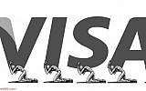 A Visa anti-logo created by an artist to draw attention to human rights abuses in Qatar to prepare for the 2022 World Cup. (Screen capture: Boredpanda/Reddit)