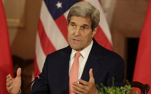 US Secretary of State John Kerry at the US State Department in Washington DC, June 24, 2015. (AFP Photo/ Chris Kleponis) US Secretary of State John Kerry at the US State Department in Washington DC, June 24, 2015. (AFP Photo/ Chris Kleponis)