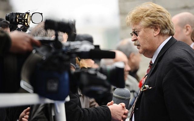 Elmar Brok speaks at a press conference of the European People's Part in 2012. (European People's Party/Flickr/CC BY 2.0) Elmar Brok speaks at a press conference of the European People's Part in 2012. (European People's Party/Flickr/CC BY 2.0)