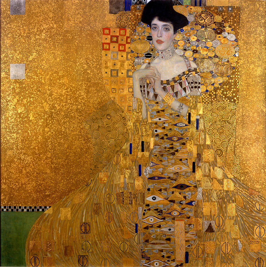 Adele Bloch-Bauer I, painted by Gustav Klimt in 1907, was subject of the 2015 film "Woman in Gold" about its restoration to Jewish owners. (Public Domain from Wikimedia Commons) Adele Bloch-Bauer I, painted by Gustav Klimt in 1907, was subject of the 2015 film "Woman in Gold" about its restoration to Jewish owners. (Public Domain from Wikimedia Commons)