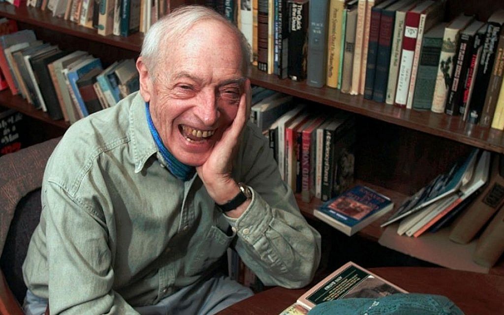 Saul Bellow laughs during a 1997 interview in his office at Boston University, where he taught literature. (AP Photo/Elise Amendola) Saul Bellow laughs during a 1997 interview in his office at Boston University, where he taught literature. (AP Photo/Elise Amendola)