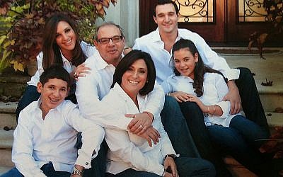 Zayat Family: Ahmed Zayat, rear row center, owns American Pharaoh, the race horse that won both the Kentucky Derby and the Preakness Stakes; the first two jewels in horse racings Triple Crown. In the rear row from left are Ashley, Ahmed and Justin Zayat. In the front are Benjamin, Joanne and Emma Zayat. (Zayat Stables via AP)