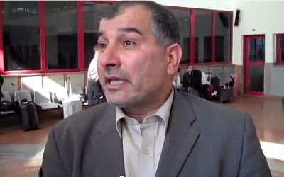 Mr. Majed Al-Zeer,  Director of The Palestinian Return Centre. (youtube screenshot/Martin Linton)