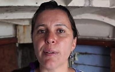 Spanish born European parliamentarian, Ana Miranda. (YouTube/Freedom Flotilla Coalition)