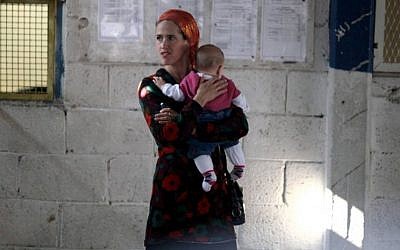 Rivka Teitel, wife of convicted serial killer Jack Teitel, at an Ashkelon Jail, Nov 30 2009. (Edi Israel/Flash90) Rivka Teitel, wife of convicted serial killer Jack Teitel, at an Ashkelon Jail, Nov 30 2009. (Edi Israel/Flash90)