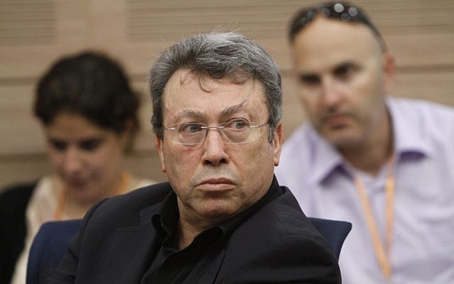 Director general of the Cameri Theatre, Noam Semel on May 2, 2012. (Miriam Alster/FLASH90)