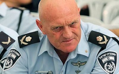 Israeli police Brigadier General Bruno Stein. September 10, 2012. (Yoav Dudkevitch / Flash90)