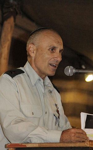Gershon HaCohen, pictured in 2013 when serving as the IDF's director of Infrastructure (Photo by Gershon Elinson/Flash90)