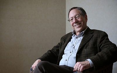 Irwin Cotler, then a member of the Canadian Parliament, in Jerusalem, December 31, 2013. (Hadas Parush/Flash 90)