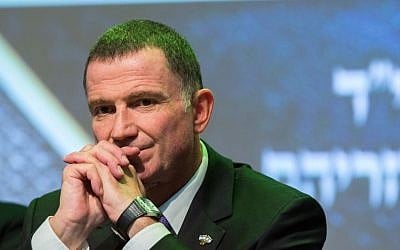 Knesset Speaker MK Yuli Edelstein, Jerusalem. June 9, 2015. (Yonatan Sindel/Flash90) 