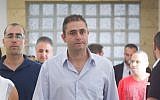 File: Eran Malka at the Jerusalem District Court on June 10, 2015. (Miriam Alster/Flash90)