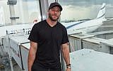 Julian Edelman will fly on El Al’s new service from Tel Aviv to Boston’s Logan International Airport. (JTA/Shahar Azran)