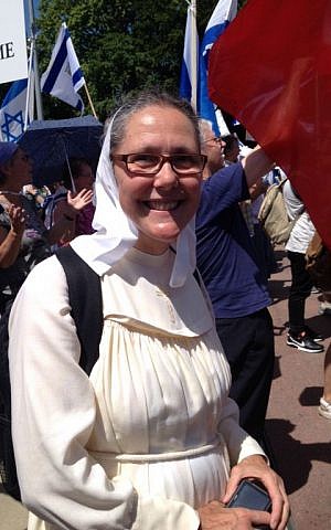 Sister Lebona came to identify with Gods chosen people from the bible Elhanan Miller/Times of Israel