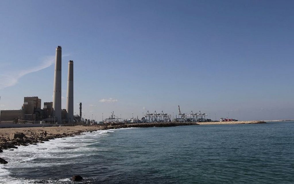 This October 7, 2015, photo shows a general view of the Eshkol power station, the first in Israel to produce electricity from natural gas, in the coastal city of Ashdod. (AP Photo/Tsafrir Abayov, File) This October 7, 2015, photo shows a general view of the Eshkol power station, the first in Israel to produce electricity from natural gas, in the coastal city of Ashdod. (AP Photo/Tsafrir Abayov, File)
