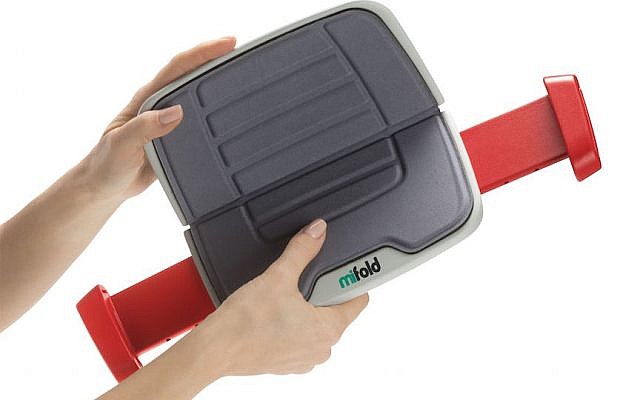 Mifold booster seat (Courtesy) Mifold booster seat (Courtesy)