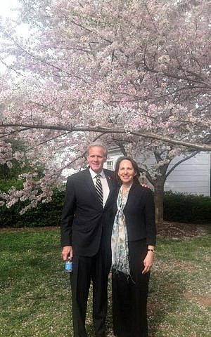 Michael and Sally Oren (Facebook)